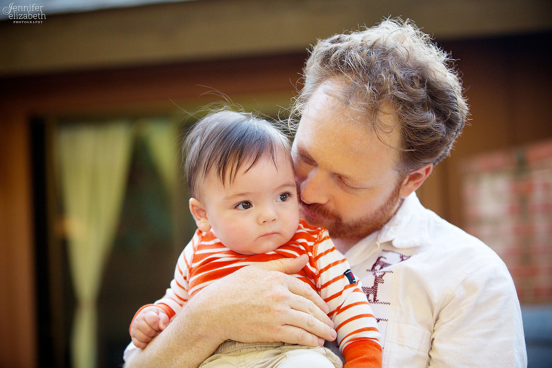 Baby Ian's Lifestyle Family Session in Visalia