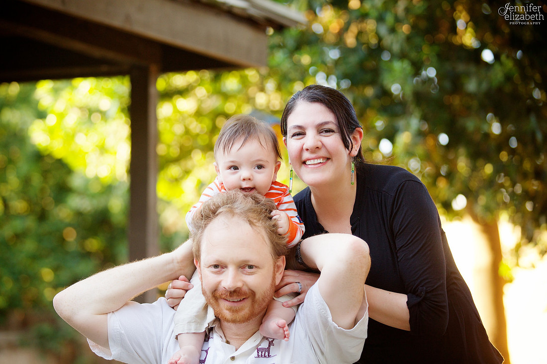 Baby Ian's Lifestyle Family Session in Visalia
