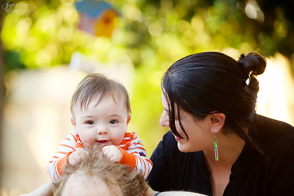 Baby Ian's Lifestyle Family Session in Visalia