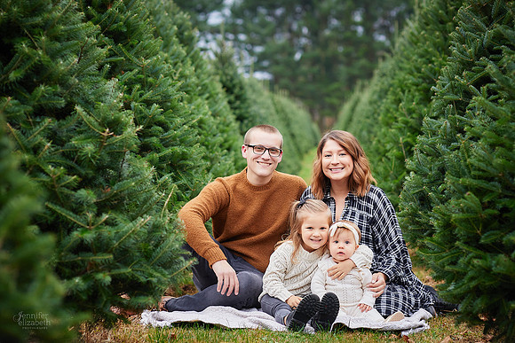 The B Family: Portrait Session at Sugar Pines Farm in Chesterland