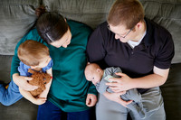 Baby Charlie: Lifestyle Newborn Session in Twinsburg, Ohio