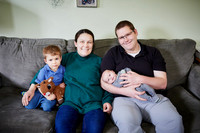 Baby Charlie: Lifestyle Newborn Session in Twinsburg, Ohio