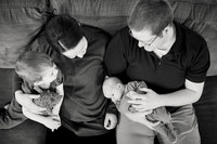 Baby Charlie: Lifestyle Newborn Session in Twinsburg, Ohio