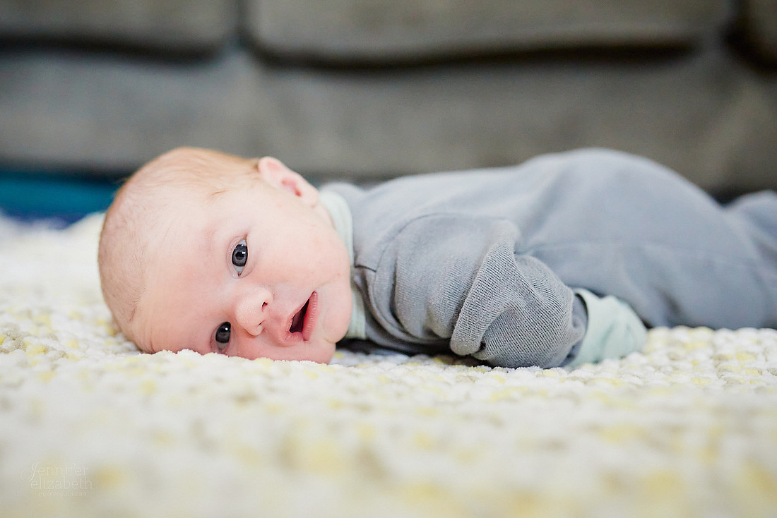 Baby Charlie: Lifestyle Newborn Session in Twinsburg, Ohio