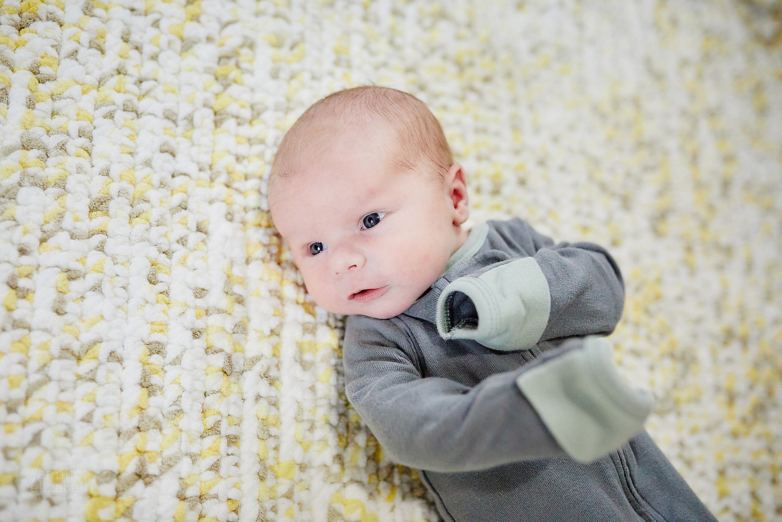 Baby Charlie: Lifestyle Newborn Session in Twinsburg, Ohio