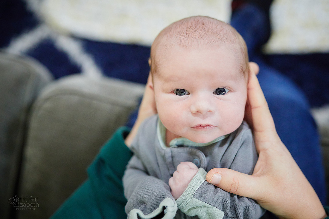 Baby Charlie: Lifestyle Newborn Session in Twinsburg, Ohio