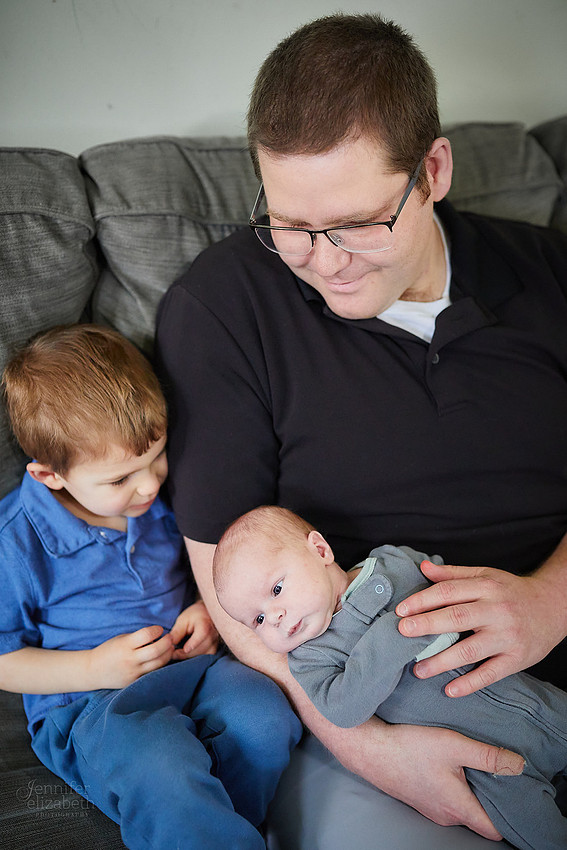 Baby Charlie: Lifestyle Newborn Session in Twinsburg, Ohio