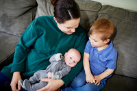Baby Charlie: Lifestyle Newborn Session in Twinsburg, Ohio