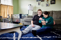 Baby Charlie: Lifestyle Newborn Session in Twinsburg, Ohio
