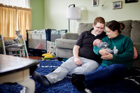 Baby Charlie: Lifestyle Newborn Session in Twinsburg, Ohio