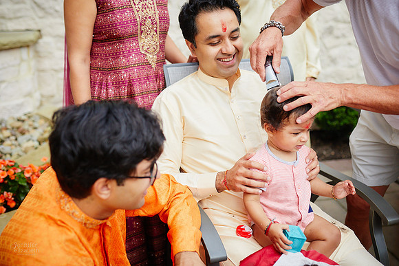 Aarav’s First Haircut: Indian Family Event in Beachwood, Ohio