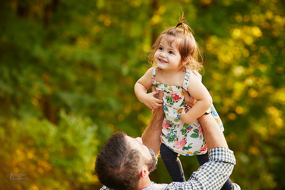 The R/K Family: Portrait Session in Downtown Chagrin Falls