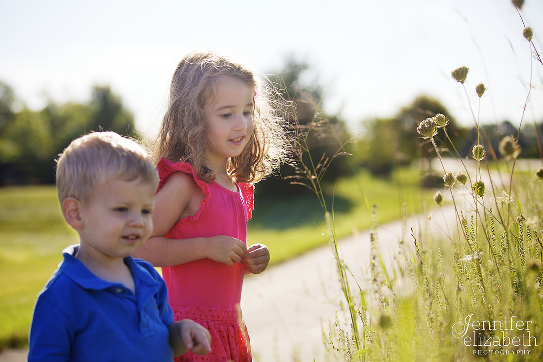 Family Portrait Session in Dublin, Ohio