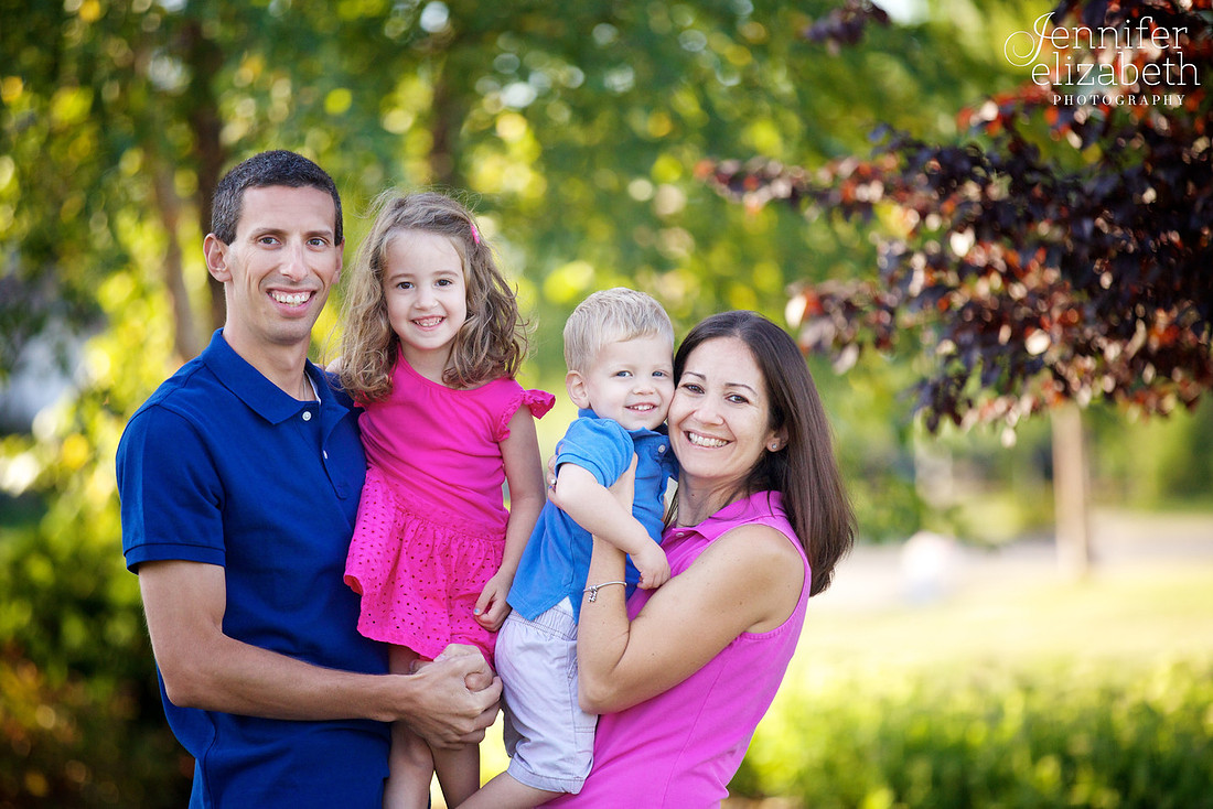 Family Portrait Session in Dublin, Ohio