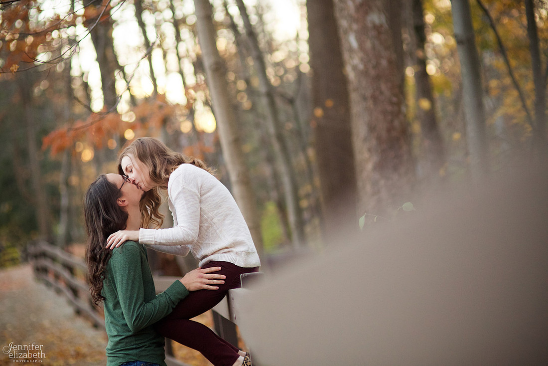 Tess and Adam's Engagement Portrait Session in Olmsted Falls, Cleveland