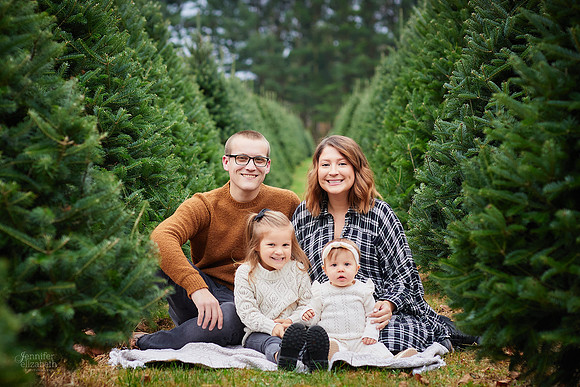 The B Family: Portrait Session at Sugar Pines Farm in Chesterland