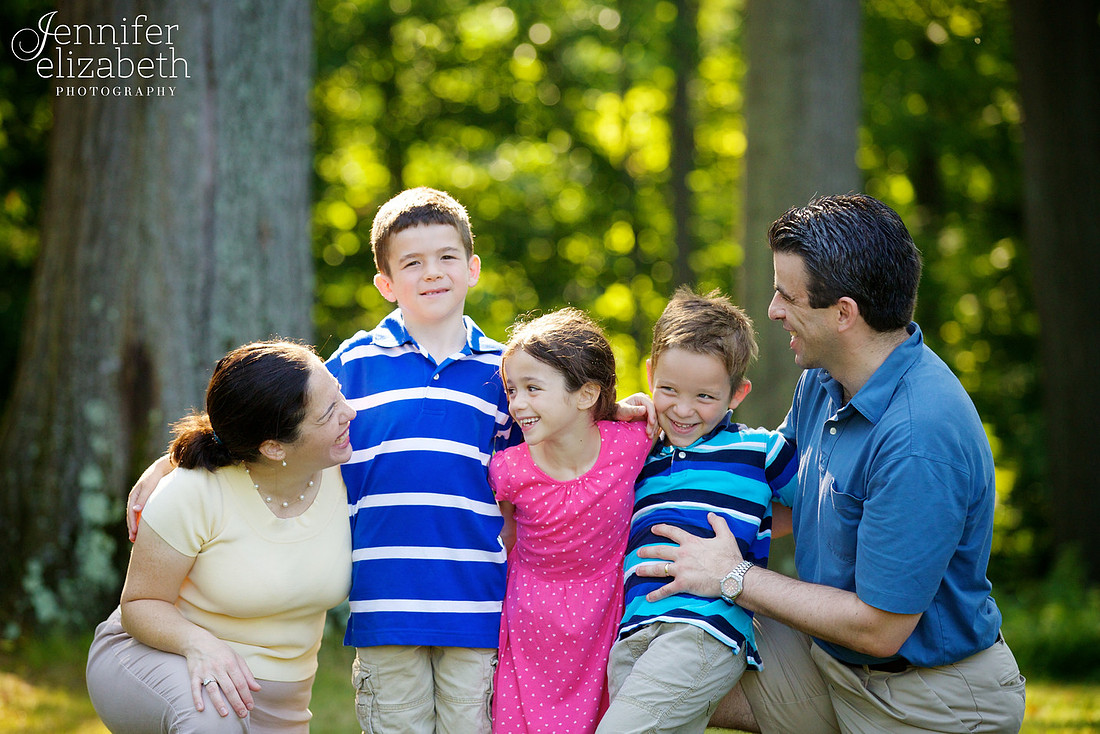 The M Family: Portrait Session in Shaker Heights