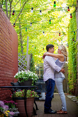Kim & Anthony Portrait Session in Little Italy, Cleveland