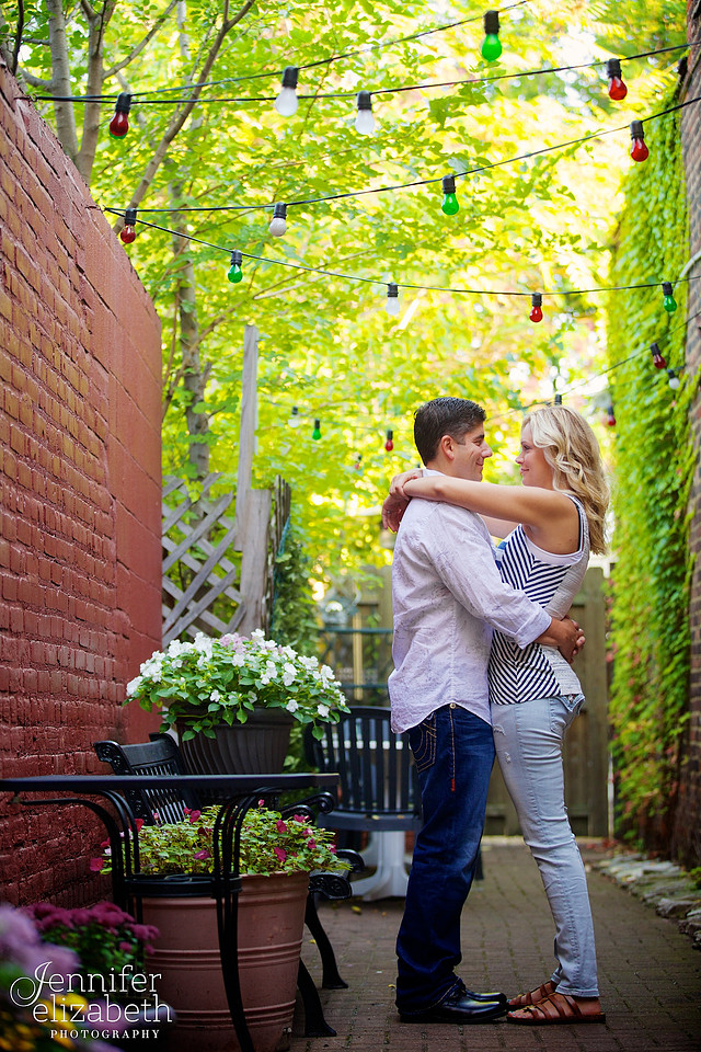 Kim & Anthony Portrait Session in Little Italy, Cleveland