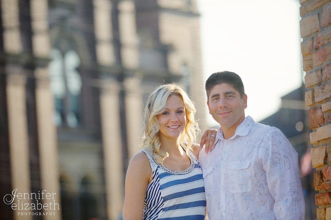 Kim & Anthony Portrait Session in Little Italy, Cleveland