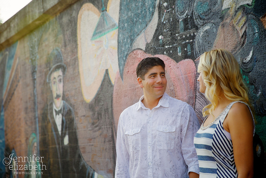Kim & Anthony Portrait Session in Little Italy, Cleveland