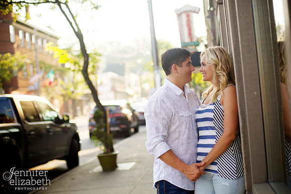Kim & Anthony Portrait Session in Little Italy, Cleveland