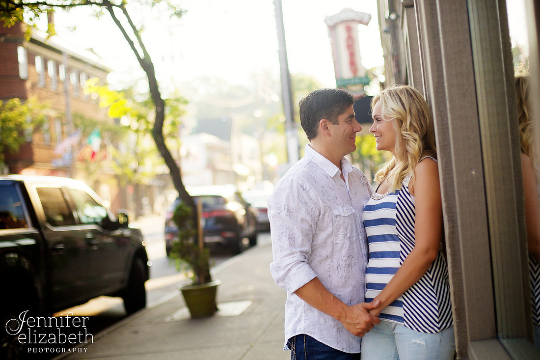 Kim & Anthony Portrait Session in Little Italy, Cleveland