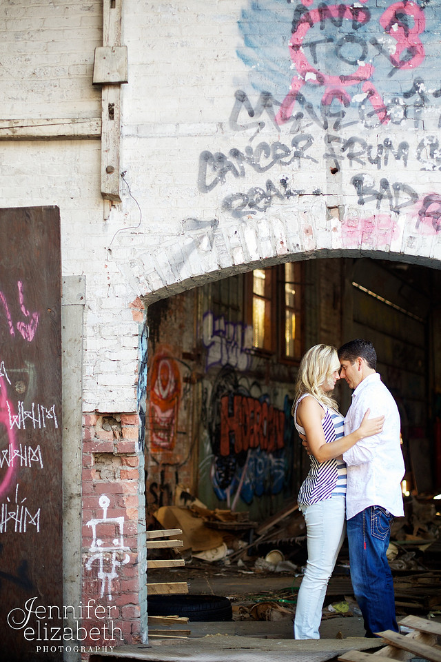 Kim & Anthony Portrait Session in Little Italy, Cleveland