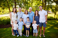 The S Family: Backyard Portrait Session in Solon