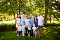 The S Family: Backyard Portrait Session in Solon