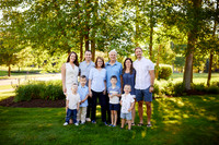 The S Family: Backyard Portrait Session in Solon