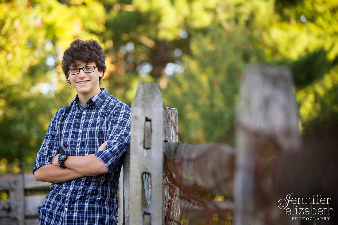 Josh's Senior Portrait Session in Cleveland, Ohio