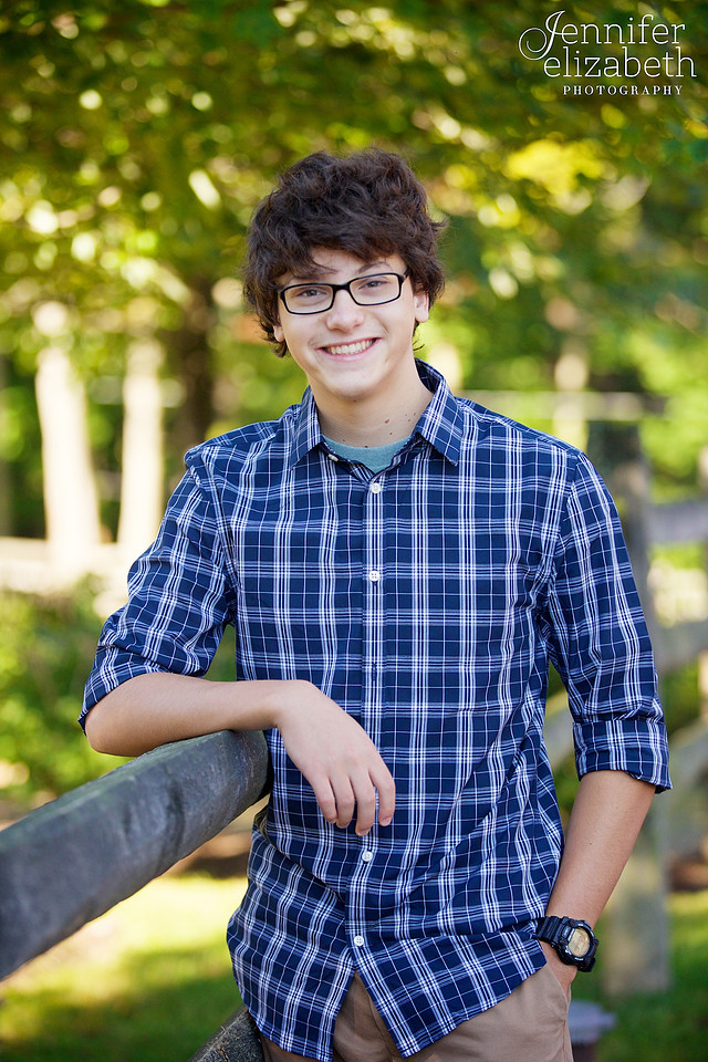 Josh's Senior Portrait Session in Cleveland, Ohio