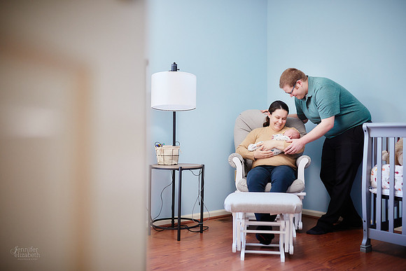 Baby Theodore: Lifestyle Newborn Session in Twinsburg