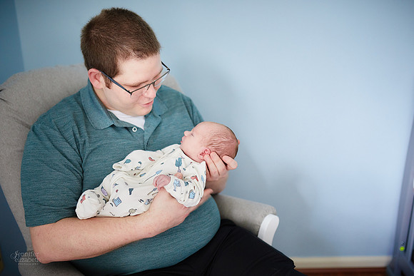 Baby Theodore: Lifestyle Newborn Session in Twinsburg