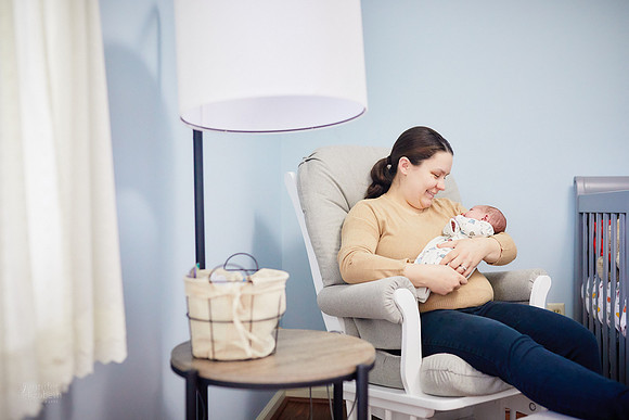 Baby Theodore: Lifestyle Newborn Session in Twinsburg
