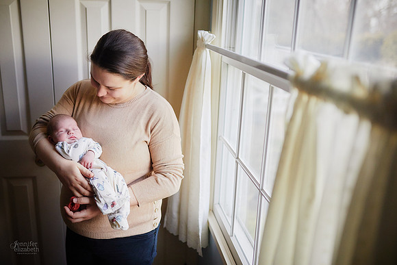 Baby Theodore: Lifestyle Newborn Session in Twinsburg