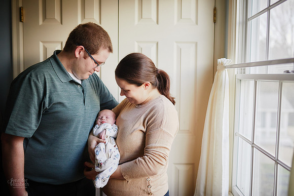 Baby Theodore: Lifestyle Newborn Session in Twinsburg