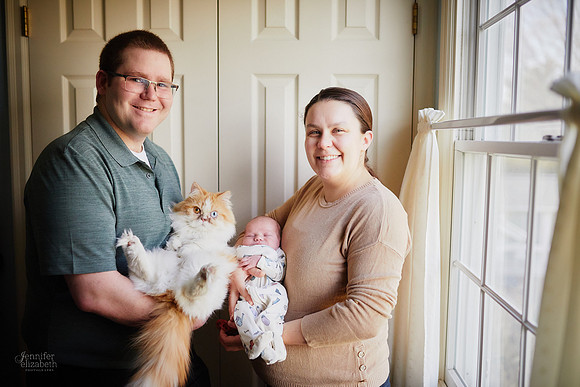Baby Theodore: Lifestyle Newborn Session in Twinsburg