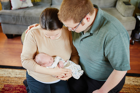 Baby Theodore: Lifestyle Newborn Session in Twinsburg