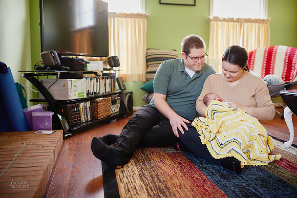 Baby Theodore: Lifestyle Newborn Session in Twinsburg