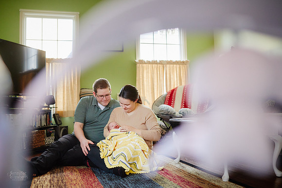 Baby Theodore: Lifestyle Newborn Session in Twinsburg