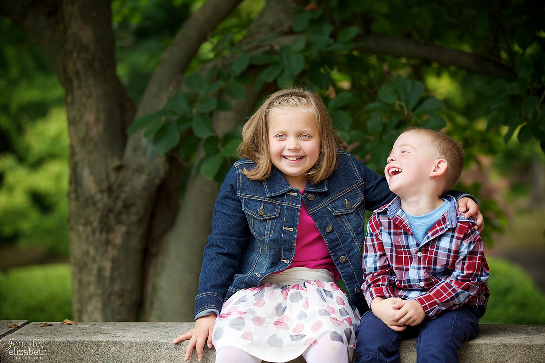 The D Family: Family Portrait Session in Jeffrey Park in Bexley, Ohio
