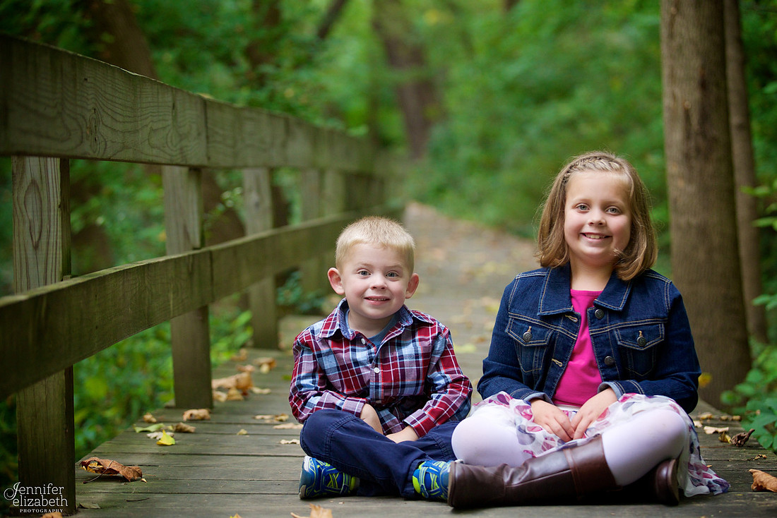 The D Family: Family Portrait Session in Jeffrey Park in Bexley, Ohio