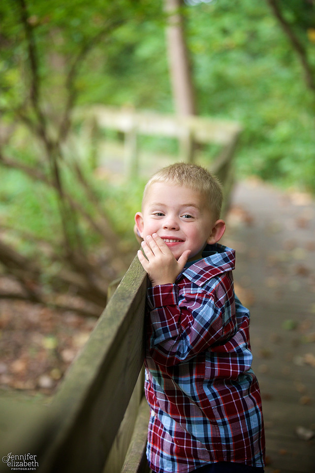 The D Family: Family Portrait Session in Jeffrey Park in Bexley, Ohio