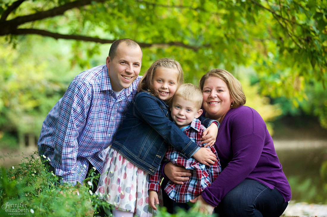 The D Family: Family Portrait Session in Jeffrey Park in Bexley, Ohio