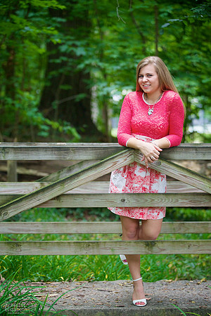 Olesya's Senior Session in Jeffrey Park in Bexley, Ohio