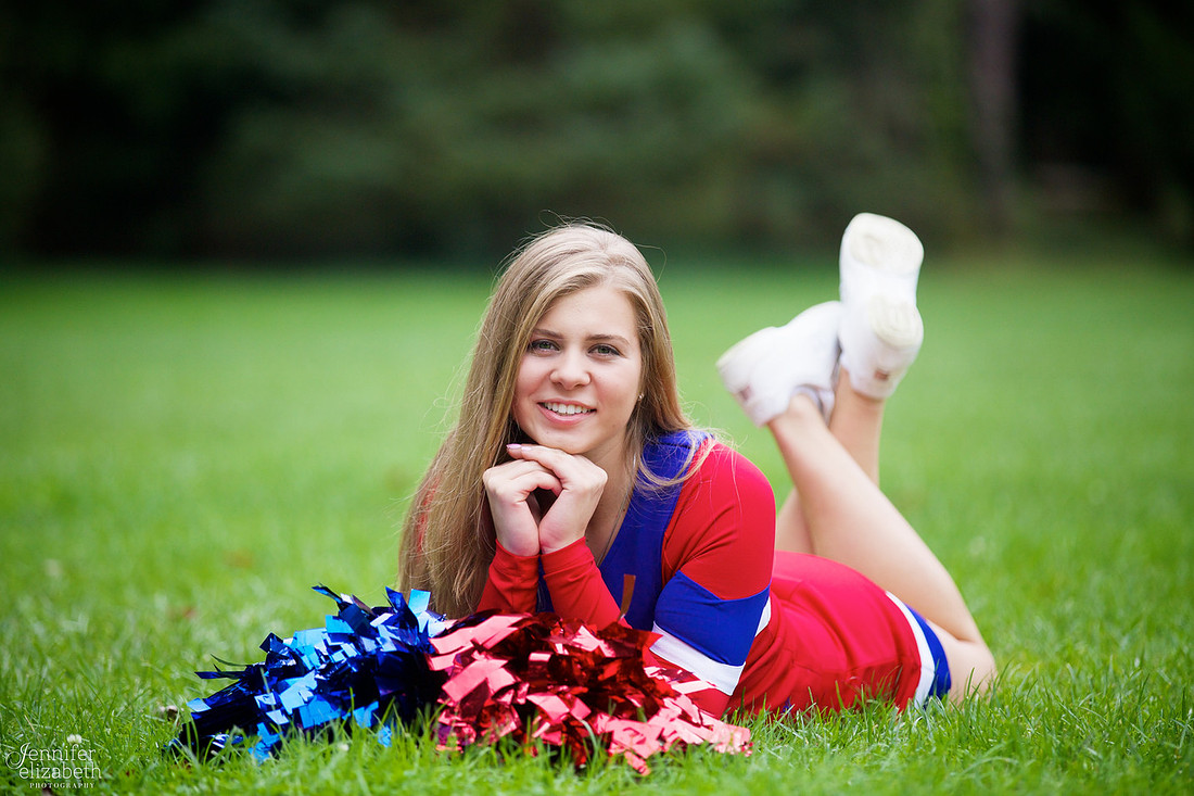 Olesya's Senior Session in Jeffrey Park in Bexley, Ohio
