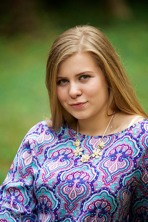 Olesya's Senior Session in Jeffrey Park in Bexley, Ohio