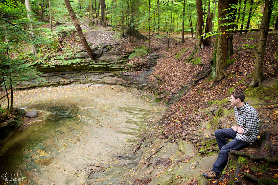 Joel's Senior Session in Chagrin Falls, Ohio